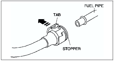 2003 mazda 6 fuel filter location