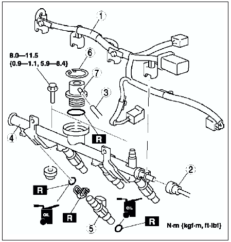 2003 mazda 6 fuel filter location